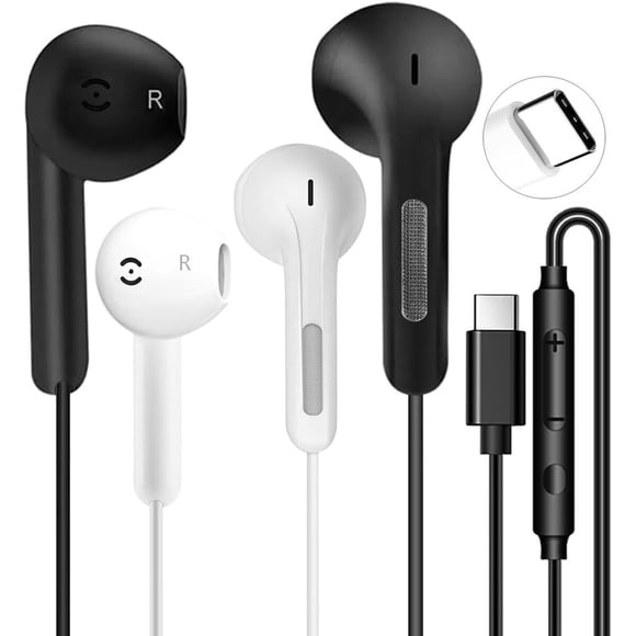 Audífonos USB-C HAIMLJLBK para iPhone 15