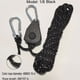 thumbnail image 3 of 1pc 4MM Reflective Tent Rope, Adjustable Pulley Adjustable Buckle, Windproof Rope For Outdoor Camping Tent, 3 of 4