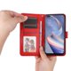 thumbnail image 4 of Funda tipo cartera FOXDOCK para OPPO Reno4Z 5G , diseño girasol en relieve, cuero PU, cierre magnético, soporte y tarjetero, 4 of 5