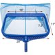 thumbnail image 3 of Accesorios para red de skimmer de piscina, herramientas resistentes para limpiar piscinas, rastrillo de hojas de malla fina con marco de plástico resistente., 3 of 4