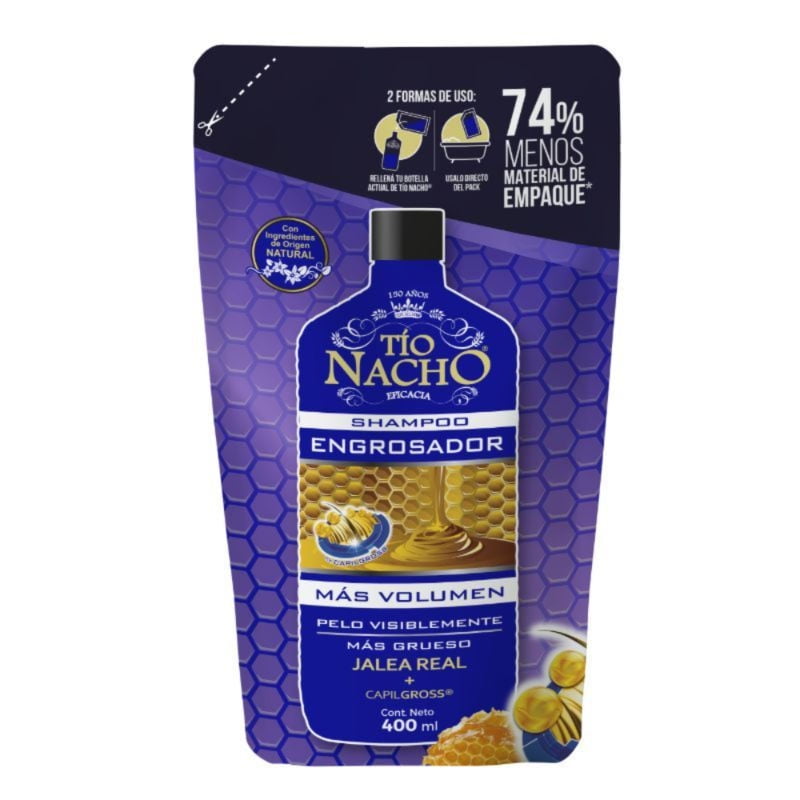 Tio Nacho - Dp Shampoo Engrosador 400Ml
