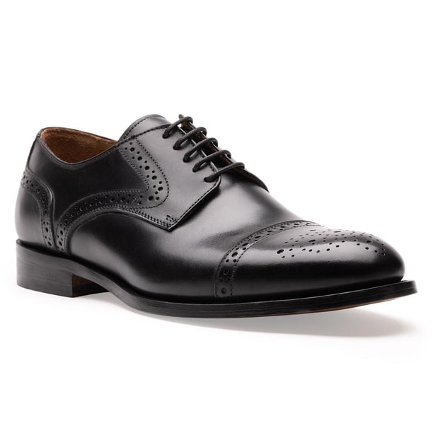 Zapatos Formales Hombre Hecho En Italia Suela Cuero Magno Modena-0-04 Negro negro 40
