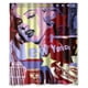 thumbnail image 1 of Cortina de ducha Monroe Marilyn, juego de cortina de baño con ganchos, tamaño 60 x 72 pulgadas, 1 of 3