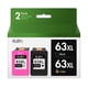 thumbnail image 1 of Cartuchos De Tinta 63xl En Negro Y Color Para Hp 3830 4650 5255, 1 of 7