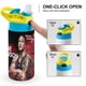 thumbnail image 4 of Dwayne Johnson Botella de Agua con Tapa Pop Top de Un Toque, Acero Inoxidable, a Prueba de Fugas, para Deportes, Botella Infantil azul 12 oz, 4 of 6
