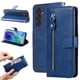 thumbnail image 1 of Funda con Cremallera para Samsung Galaxy M55 5G, Carcasa Cartera de Cuero PU con Soporte y Tarjetero, 1 of 6