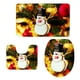 thumbnail image 4 of 3 unids navidad ba?o estera de ba?o alfombrilla set inodoro tapa tapa c949cp, 4 of 5