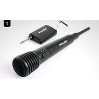 Microfono Alámbrico/Inalámbrico Black Philco Wm-308
