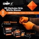 thumbnail image 2 of Guantes de nitrilo GRIPXX Herkules Grip Heavy Duty de 8 mil, color naranja, 2 of 6