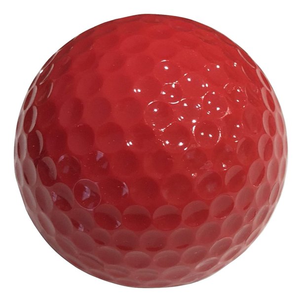 Pelotas de Mini Golf Infusion - Pelotas de Mini Golf de Colores - Paquete de 24, Color Rojo