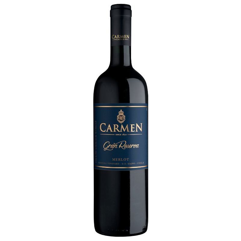 Vino Tinto Gran Reserva Merlot Botella 750 cc Carmen