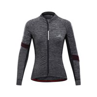 Andesland - Polera Tricota Jaspeada Manga Larga Cierre Completo Mujer