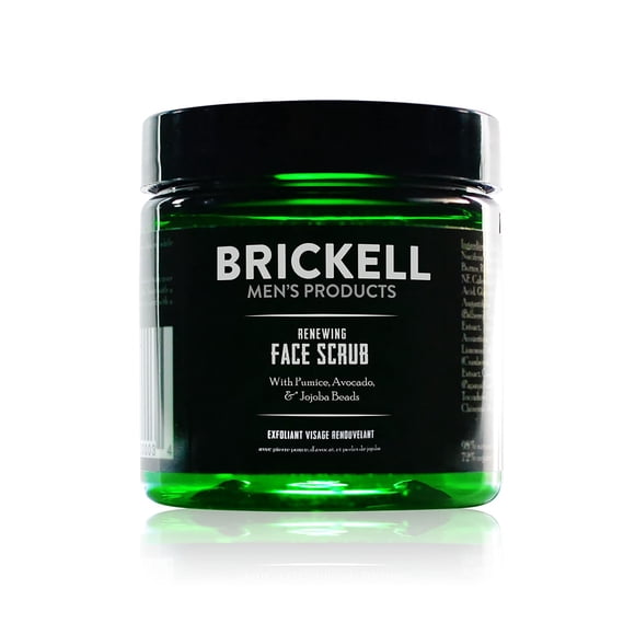 Exfoliante Facial Brickell Men's Renewing Natural Orgánico 60 mL