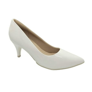 Zapatos Con Tacones Stilleto Piccadilly Blanco Charol | Pi-74503500000811 - Talla 38
