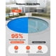 thumbnail image 5 of Cobertor para piscina VEVOR redondo de 15 pies, 12 mil, manta solar azul, 5 of 9