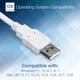 thumbnail image 3 of Cable convertidor USB a serie TRENDnet TU-S910 blanco, 3 of 9