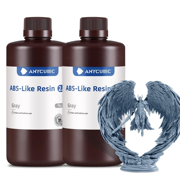 Resina ANYCUBIC tipo ABS 2.0 2 kg gris alta resistencia
