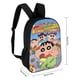 thumbnail image 2 of Shin-chan-theme Backpack, Campus style schoolbag Bookbag with Adjustable Shoulder Straps And Large Zip Compartment, Unisex Travel Bags., 2 of 6