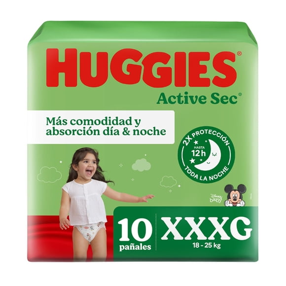 Pañales Huggies Sec XXXG, Un