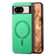 thumbnail image 3 of Magnetic Slim Case for Google Pixel 8A with Camera Guard & Anti-Scratch Back Green, 3 of 6