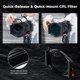 thumbnail image 3 of Kit de filtros para cámara K&F CONCEPT X PRO ND1000 CPL 95 mm, 3 of 7