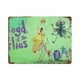 thumbnail image 1 of Cartel Metálico Decorativo Desmarcar Lloyd de las Moscas 20x30 cm, 1 of 6