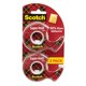 thumbnail image 1 of Cinta adhesiva Super-Hold 198DM-2 transparente 3/4 x 15 m, 2 rollos, 1 of 9