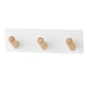 thumbnail image 1 of Ganchos Magnéticos Para Llaves, Soporte De Madera Para Pared, Colgador De Llaves Para Toallas, Sombreros, Llaves, Color Blanco, 1 of 3