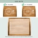 thumbnail image 3 of Bandeja para Cama Rossie Home de Madera de Acacia con Cojín para Portátil, 3 of 6