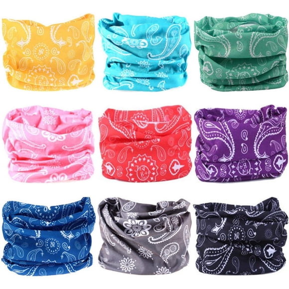 Juego de 9 diademas VANCROWN Serie Paisley