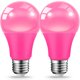 thumbnail image 1 of Bombilla LED JAHEKS 9W Rosa E26 Pack de 2, 1 of 6