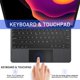 thumbnail image 5 of Funda con teclado para tablet doqo para iPad Air 5.ª/4.ª generación con retroiluminación, 5 of 7