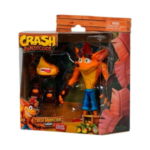 Headstart International - Juguete Coleccionable Articulada Crash Bandicoot-Crash 15 Cms