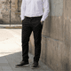 thumbnail image 1 of Pantalón Hombre Classic Gabardina Regular Trabajo Ejecutivo Negro, 1 of 5