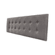 thumbnail image 3 of Respaldo Elegante Super King Capitone 200x60 Cm Gris Claro Lino Botones, 3 of 3
