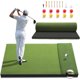 thumbnail image 1 of Fanshaw DualTri Turf Golf Mat 5x4 ft, alfombrilla de golf de doble césped, 1 of 3