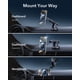 thumbnail image 4 of Cargador ESR de montaje en coche para iPhone Qi2 MagSafe de 15 W, color negro, 4 of 9