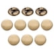 thumbnail image 1 of Uxcell 10pcs Botón de Metal Antiguo 18mm Botones Redondos de Costura de Metal Bronce, 1 of 7
