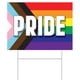 thumbnail image 1 of Letrero de jardín Beistle de plástico corrugado para exteriores, LGBTQ, arcoíris, 1 of 6