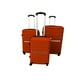 thumbnail image 1 of Maleta de Viaje ABS Resistente. Pack de 3. S-M-L. Naranjo naranja Talla Única, 1 of 6