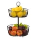 thumbnail image 3 of Frutero De Mesa Canasto Para Frutas Cocina Hogar 2 Niveles, 3 of 3