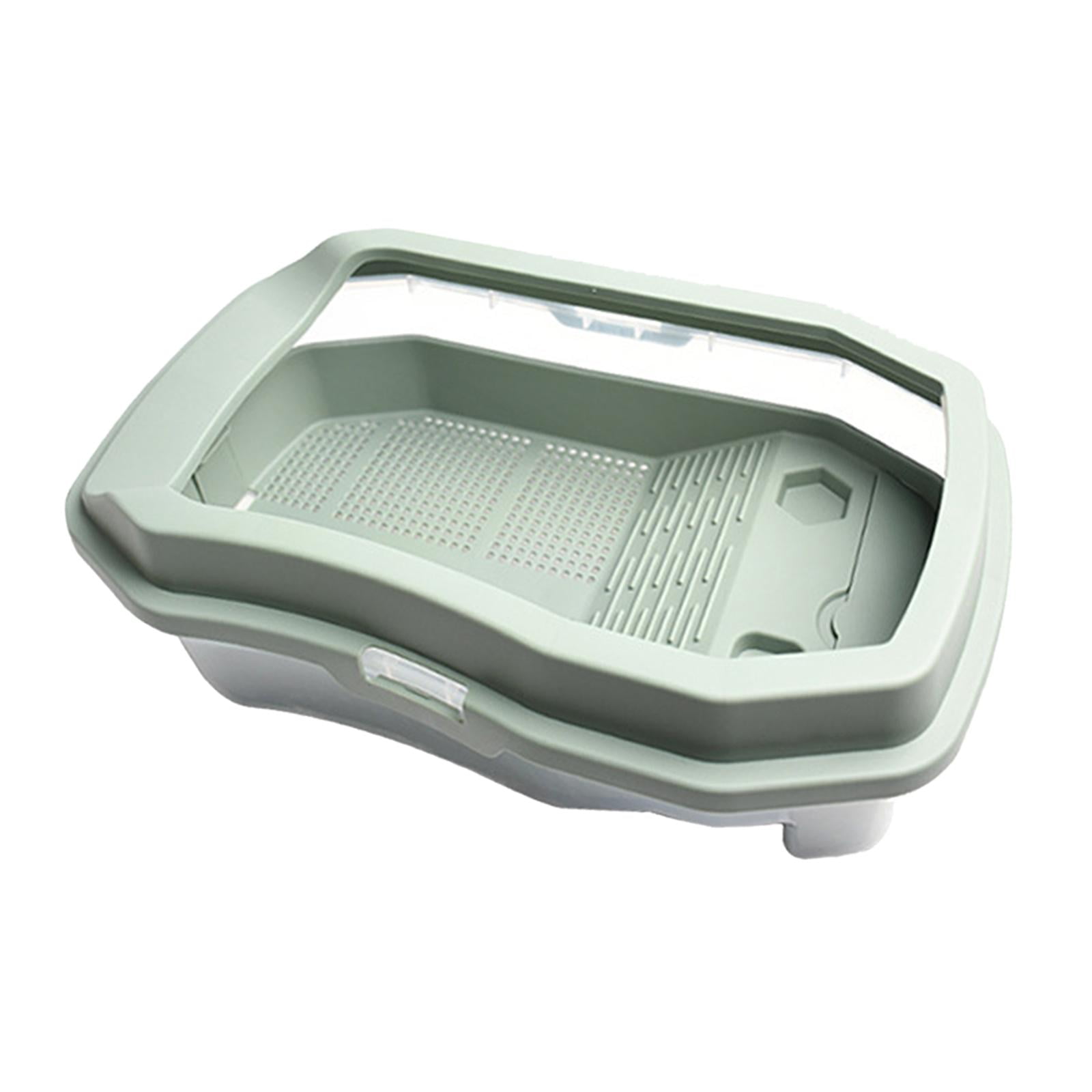 Acuario De Tortugas, Terrario De Tortuga Con Plataforma, Caja Espacial Grande, Tanque Para Reptiles, Verde