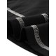 thumbnail image 5 of INSPIRE CHIC Bata con Cremallera de Manga Larga para Mujer, Mezcla de Rayón Suave, Loungewear Midi con Bolsillos XL Negro, 5 of 6