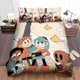 thumbnail image 1 of Hilda All Characters Quilt Duvet Cover Set Bedroom Decor Queen Super 3-Piece Bedding Set, 1 of 5