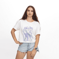 Pink Floyd - Polera Mujer Guitar High Voltage Negro Acdc