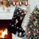 thumbnail image 1 of Friends (Serie de TV) Tema: Calcetines de Navidad, fino lino blanco para colgar en escaleras y chimenea, decoración navideña para el hogar, regalo de Navidad. 45cm × 32cm, 1 of 5