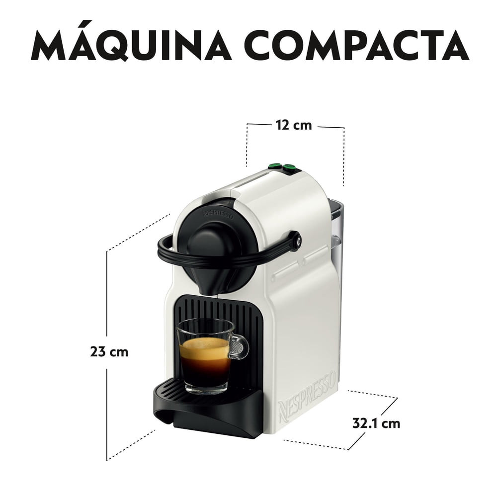 Cafetera Inissia Blanca + Espumador, foto 12