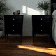 thumbnail image 2 of Set 2 Veladores Dormitorio Imperia 3 Cajones Negro, 2 of 7