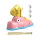 thumbnail image 2 of Máquina De Lanzamiento De Béisbol Para Niños Que Pisan El Lanzador Máquina De Bateo De Béisbol Rosa, 2 of 5
