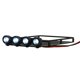 thumbnail image 4 of Portaequipajes De Techo De Metal RC Con Barra De Luz LED Para Coches De Control Remoto SCX24 1/24, Luz Redonda, 4 of 5
